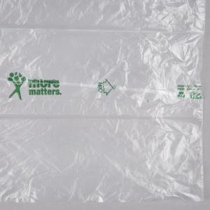 Best Natural Translucent Plastic Bag , Narrow Profile 14&quot; X 18&quot; Plastic Produce Bags On A Roll wholesale