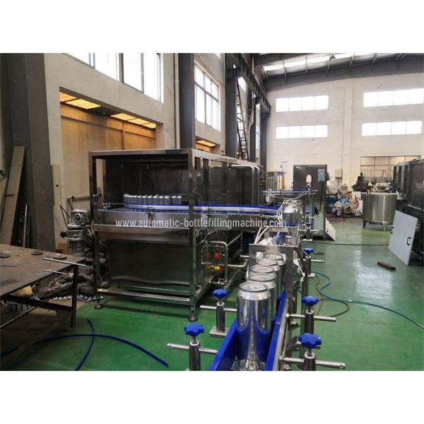 500ml Rotary Beverage Can Filling Machine With Capper