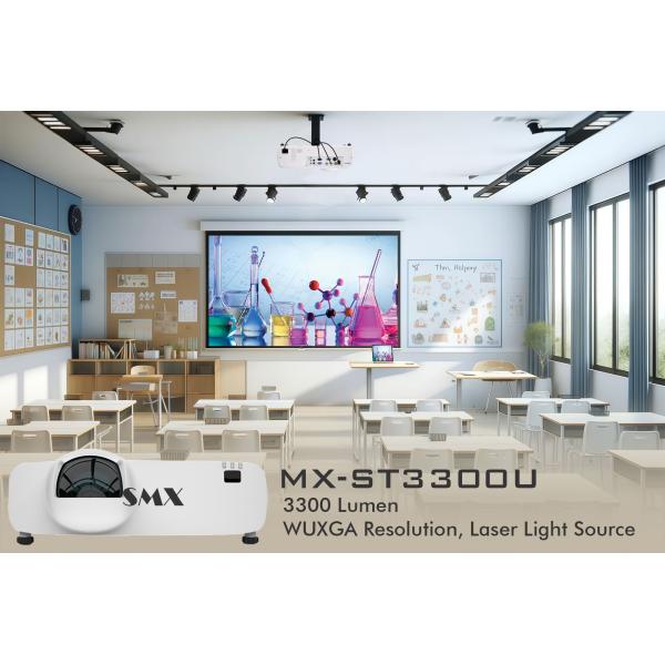 Full HD Short Throw Laser Projector 3300 Lumen Projector For Classroom