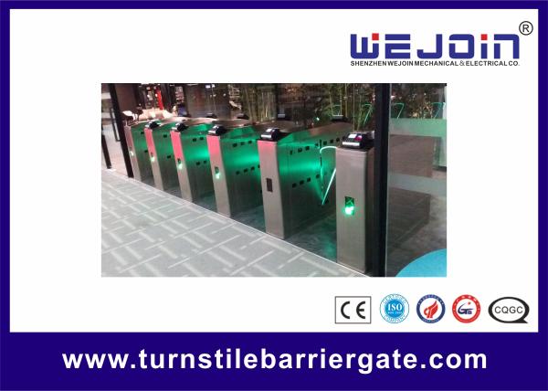 Cheap Alarm High Speed Retractable Flap Barrier Auto Detection Flap Gate for sale