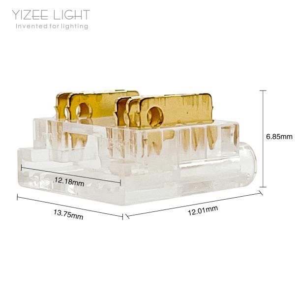 5 Pin RGBW LED Strip Connector Strip To Wire Free Solder Quick Connection