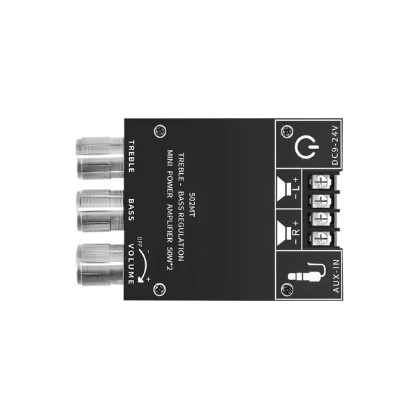 ZK-502MT 5.0 Subwoofer Amplifier Board 50W*2 2.0 Channel High Power Audio Stereo Sound Amplifiers
