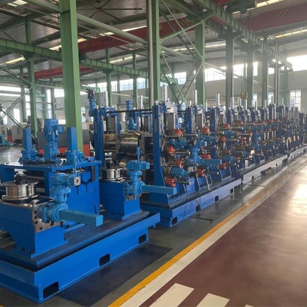 20-50m/min Welded Tube Mill Line High Speed Roll Forming Machine For Small Diameter Tubes