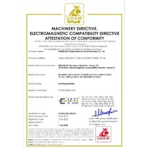 Tianjin Ejon Flying Science And Technology Co., Ltd. Certifications