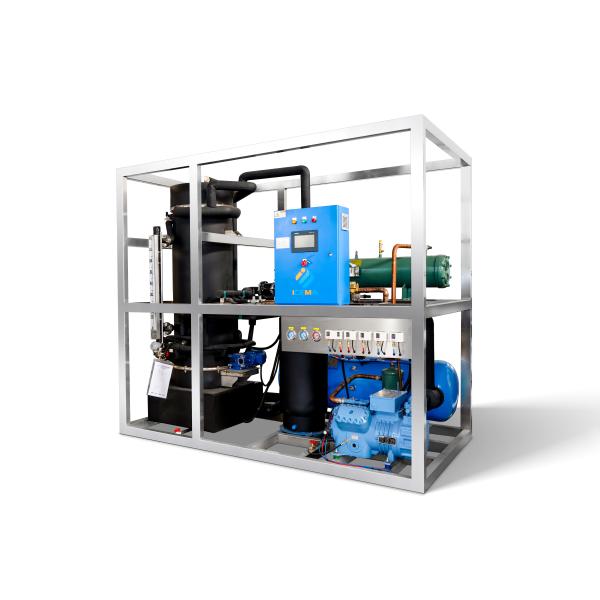 Industrial 1 Ton Tube Ice Machine with 4600W Power Direct