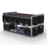Graphics Case Crypto Coin 8gpu Ethereum ETH Mining Frame Rig Open Air Stackable