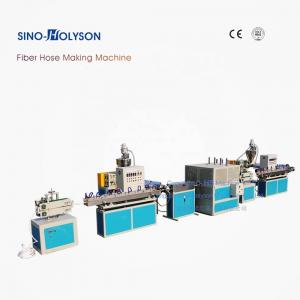 Best Single Screw 65mm PVC Fiber Hose Making Machine For PVC PP PA HDPE Processing Needs wholesale