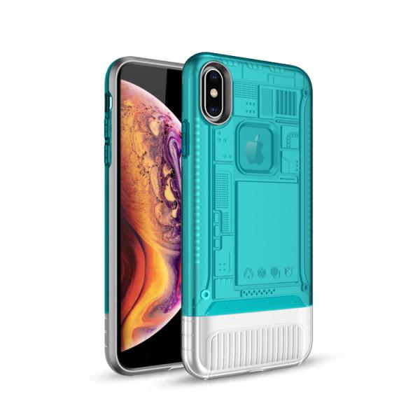 Color Transparent Polar Light PC TPU Protective Case Back Cover For Oppo A3S/A5 A71 A83 F7 F5 F9 A39/A57