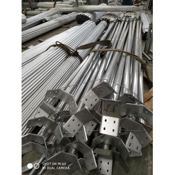 Single Span Tunnel Steel Frame Greenhouse With Plastic Covering