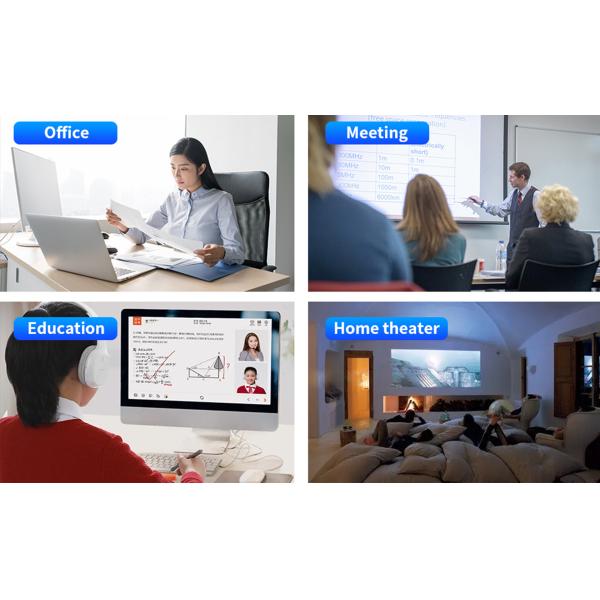 Dual Channel DDR4 Fanless Mini PC Mini Desktop Computer VESA Mount For Home Office