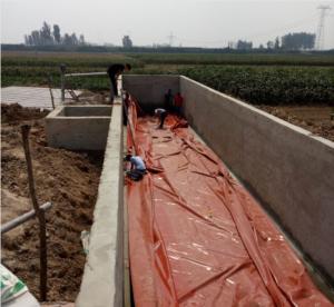 Best 2000T 1.0mm PVC Coated Tarpaulin Methane Gas Tank Above Ground Storage Tank High Strength Material wholesale