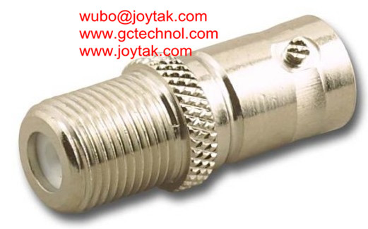 BNC Female To F Male BNC Adapter female to F connector female Coaxial Adaptor all brass