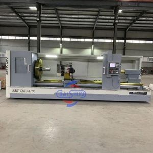Heavy Duty CNC Flat Bed Lathe Machine 1000mm Workpiece