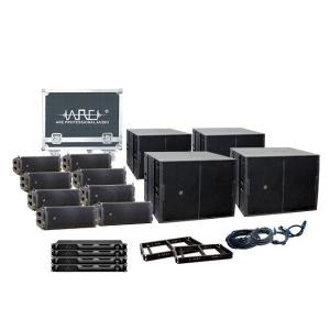 Best ARE Audio Dual 12&quot; Line Array PA System Set Professional Audio System Outdoor Line Array Church Line Array Speaker wholesale