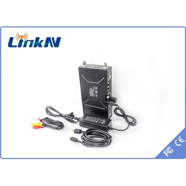 LKAV1506 Manpack COFDM Transmitter HDMI & CVBS Two-way Intercom AES256 Encryption 2W Output Power