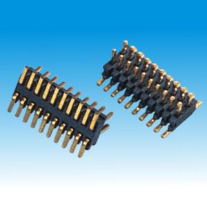 Best Dual Row PCB Header Connector , SMT Spacer Board To Board Pin Header 0.8*1.2mm wholesale