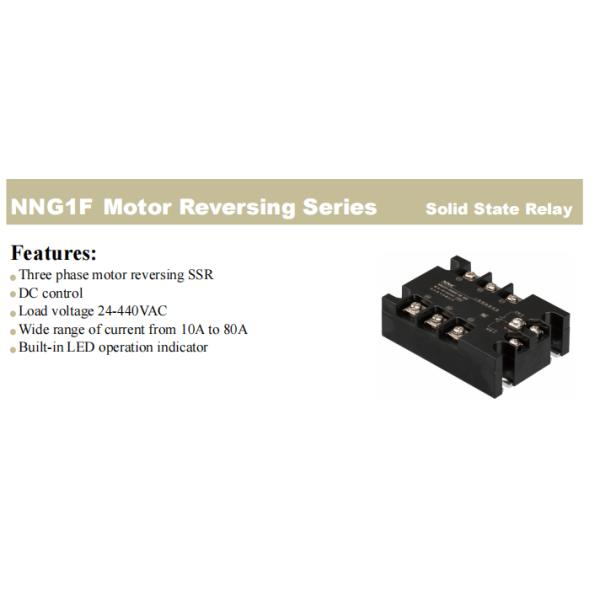 NNG 1F-3 Series Three Phase Solid State Relay with Superior Performance for Industrial Applications