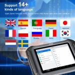 XTOOL D9 Automotive Scan Tool Topology Map Bi-Directional Control ECU Coding