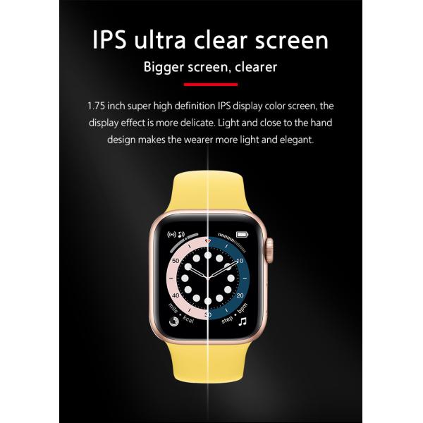 T500+ 1.75 Inch Full Screen Smartwatch Bluetooth Calling