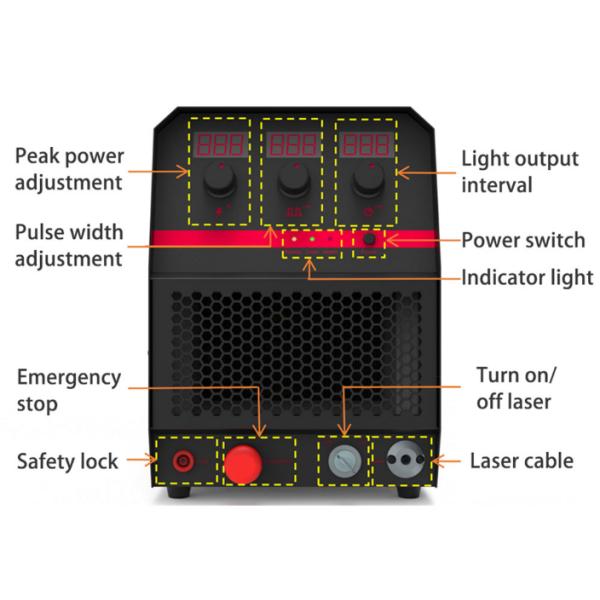1200W Small Desktop Handheld Pulse Metal Fiber Laser Welding Welder Machine