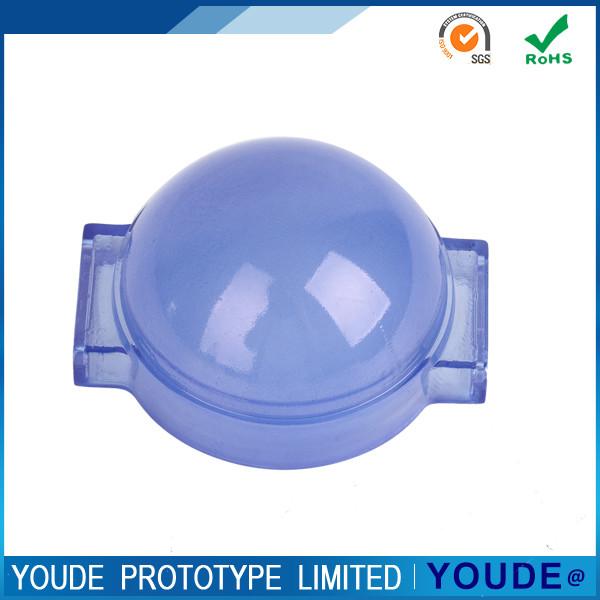 Cheap Y2019041706 Rapid Prototyping Services CNC Acrylic Translucent Part in Violet for sale