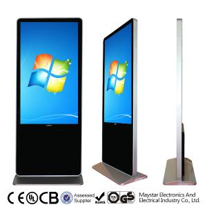 China Floor Standing Kiosk Machine Android Windows Remote Control Auto Rotate With Wifi on sale