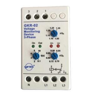 China GKR-02 Voltage Monitoring Device Relay GKR-02 Phase Failure And Phase-sequence Protection Relay For Motor Protection on sale