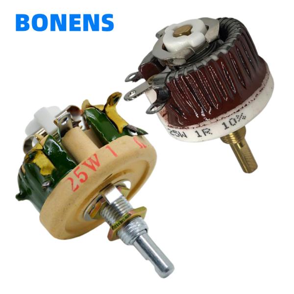 Ceramic Disc Rheostat 50W Variable Resistor 1Ω-10KΩ ±5% Tolerance