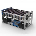 8gpu Stackable Miner frame, Mining frame rack support 8 graphics cards, gpu