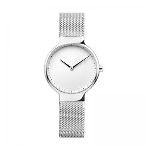 China 762 Movement Sliver Stainless Steel Swiss Watch , Ladies Bangle Watch Sapphire Crystal on sale