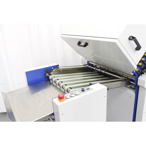 Ultrasonic Leaflet Paper Folding Machine Double Tension Induction Large Format Pharmaceutical