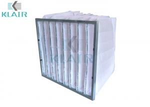 China Air Conditioner Pleated Air Filters Synthetic 24 X 24 X 22 For Gas Turbine on sale