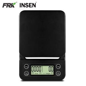 Best Full ABS Plastic 3000G Digital Coffee Scale With Timing Function wholesale
