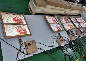 Best Customized design LCD MONITOR golden color frame for casion table casion trend board with splitter inside lcd display wholesale