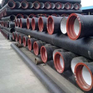 ISO2531 EN545 EN598 GGG50 Ductile Cast Iron Pipe For Sewage