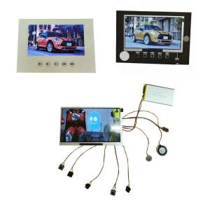 China 2.4/4.3/5/7/10.1 inch TFT lcd screen video module, button control LCD video monitor components on sale