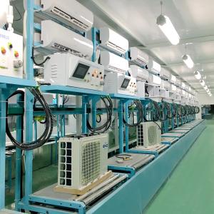 China Split Type Air Conditioner Auto Production Line with Leak Detection & Performance Test Integration on sale