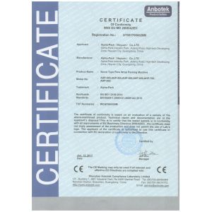 Shenzhen Ouya Industry Co., Ltd. Certifications