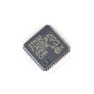 China STM32F103C8T6 microcontroller 32BIT Cortex M3 64KB 20KB RAM 2X12 ADC  MCU chip on sale