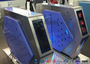 Best Access Control Automatic Flap Barrier Gate Walk Through Optical Turnstile wholesale