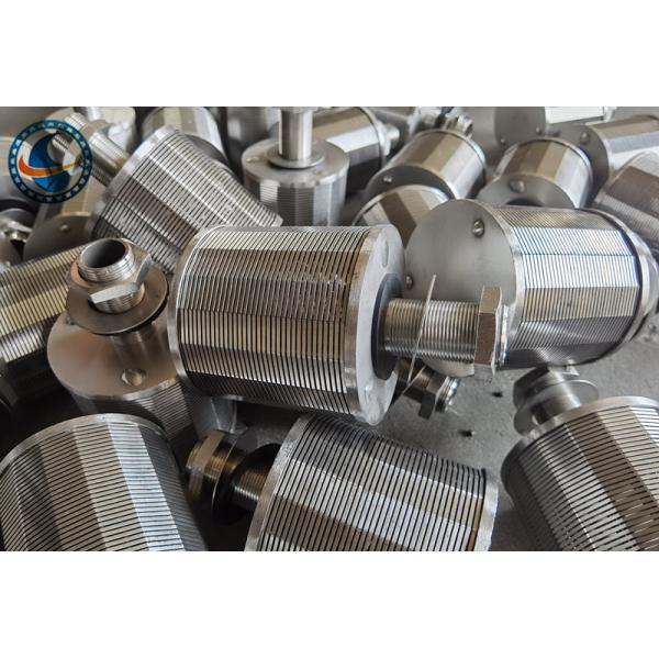 Wedge Wire Screen 304 Stainless Steel Filter Nozzles OD 53mm