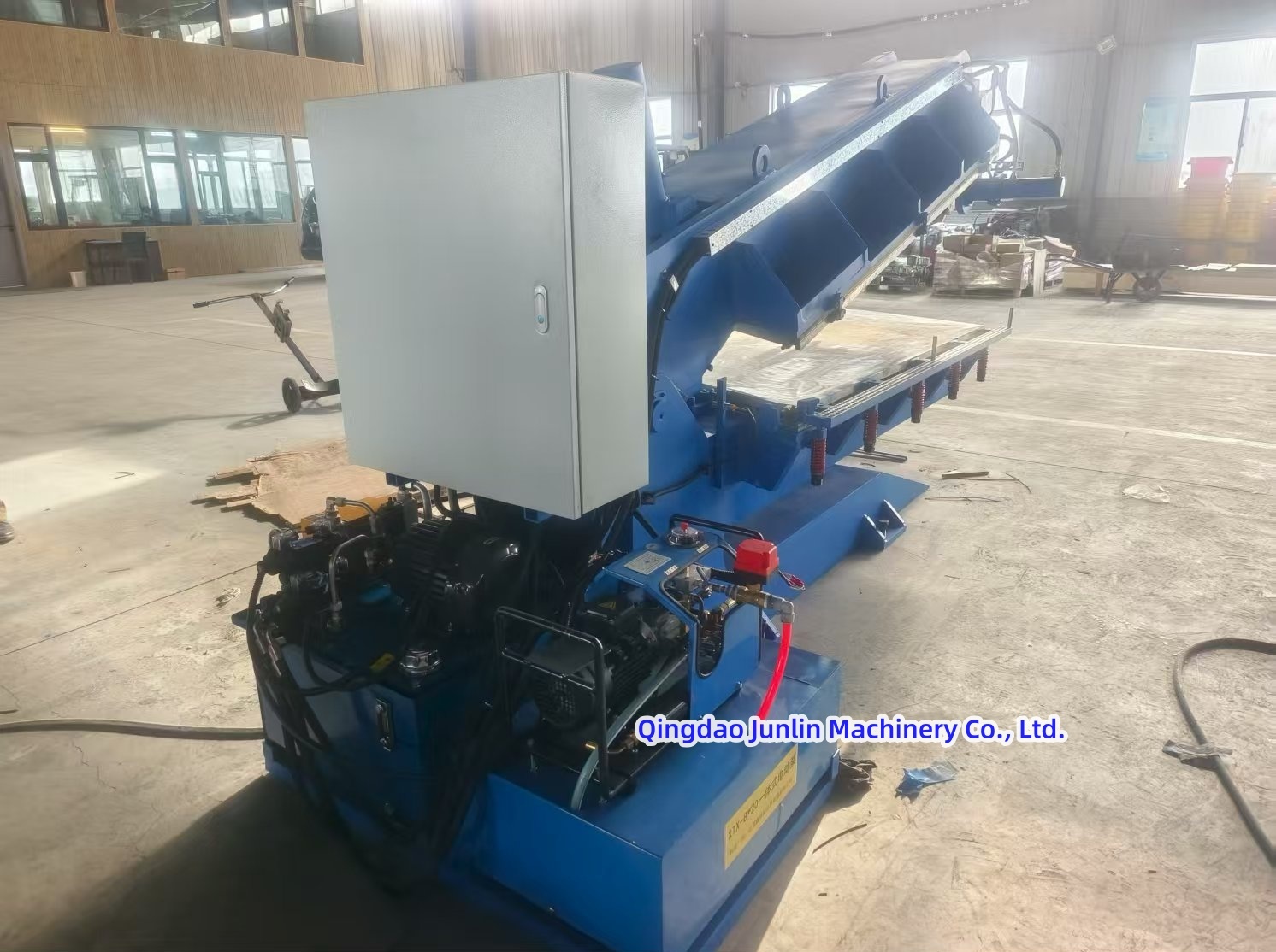 Endless Conveyor Belt Vulcanizing Machine With Adjustable High Temperature