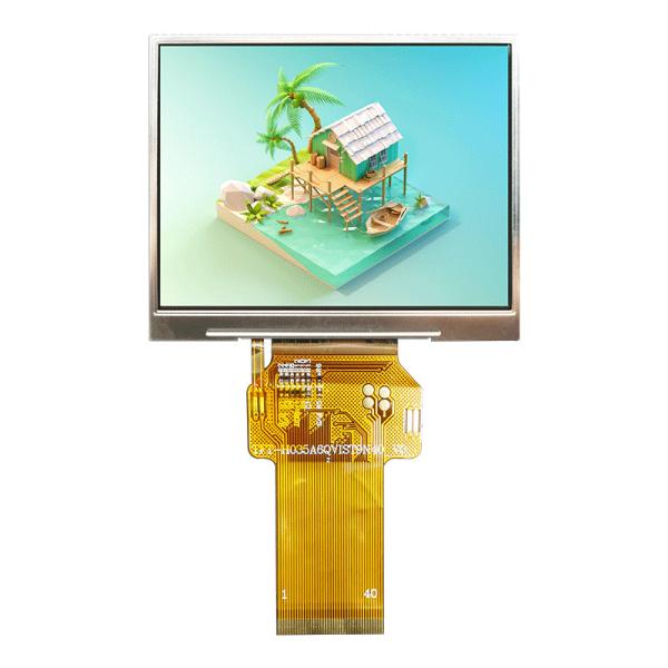 Cheap Sunlight Readable TFT LCD Display Modules 3.5 Inch RGB Interface TFT-H035A6QVIST9N40 for sale