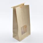 Kraft Stand Up Zip Brown Kraft Paper Bags Dried Food Pack