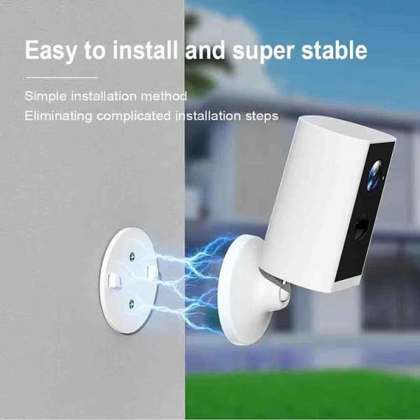 Outside Home Smart Wireless Wifi Camera With 5000mAH Rechargeable Battery