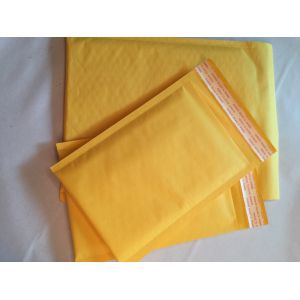 China Kraft Bubble Mailers Padded Envelopes , A4 Bubble Envelopes Printed Logo on sale