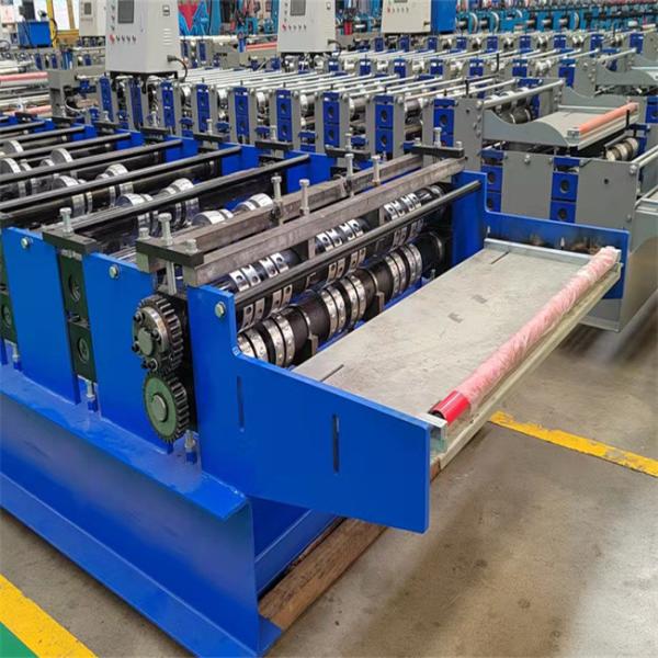 15-20m/Min Floor Decking Roll Forming Machine Hydraulic Cutting