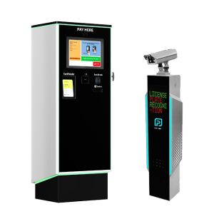 LPR Parking Payment Kiosk Touchscreen Car Park Payment Machine