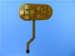 2 Layer Flexible Printed Circuit FPC Built On Polyimide With PI Stiffener and
