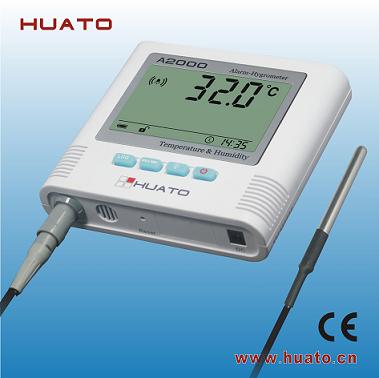 Multi Function Digital Thermometer Hygrometer With Sound / Light Alarming Function